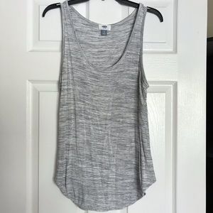 Old Navy Heather Grey Relaxed Tank